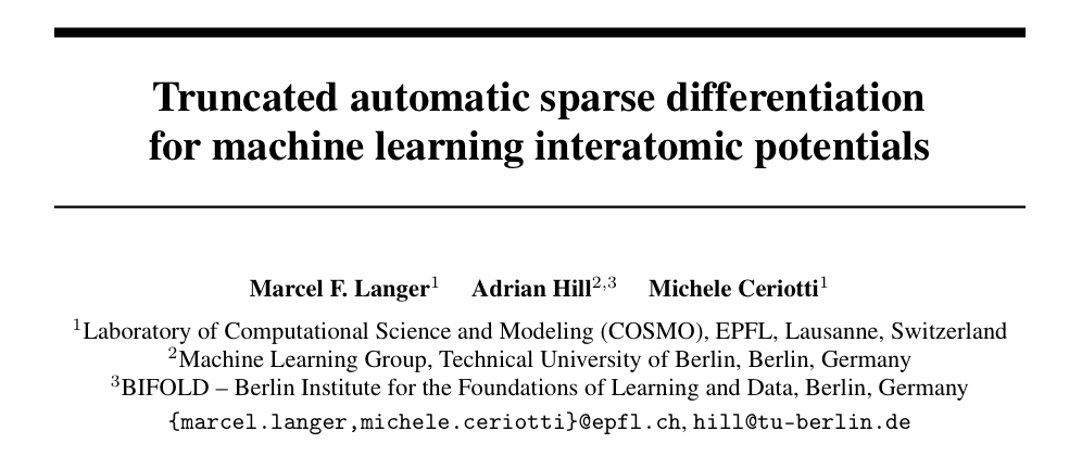 Title and authors of the truncated automatic sparse differentiation paper