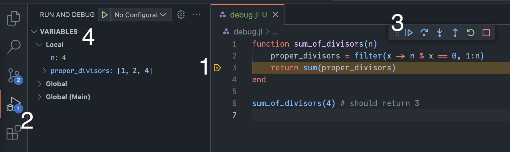 VSCode debugging